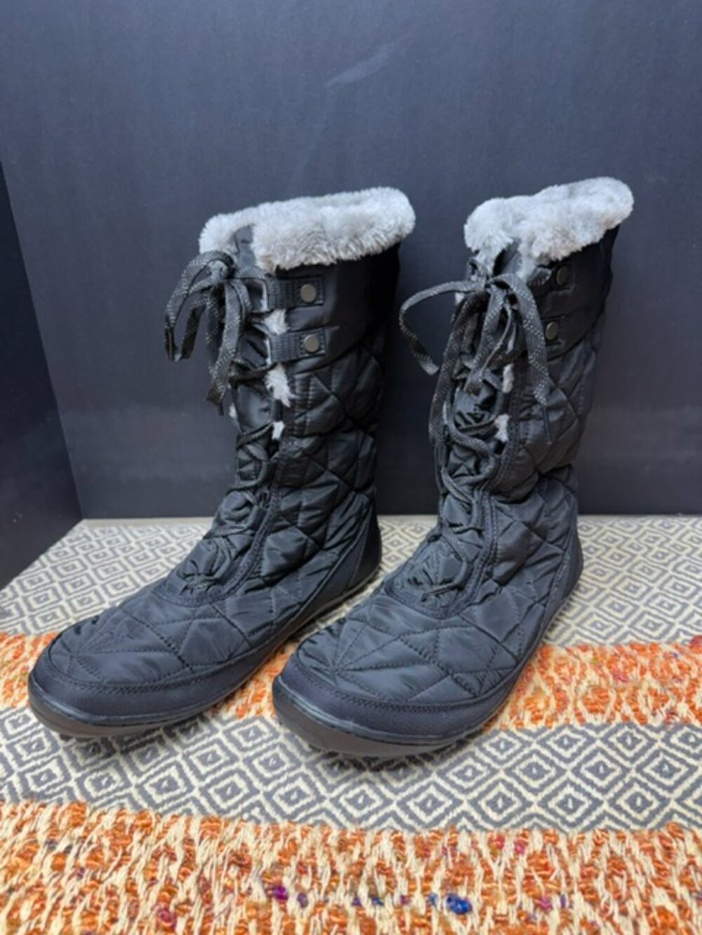 Columbia Minx Snow Boots Woman's Size 11 - Picture 4 of 12